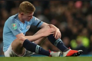  曼城德布劳内伤愈复出，丁丁助攻帽子戏法  